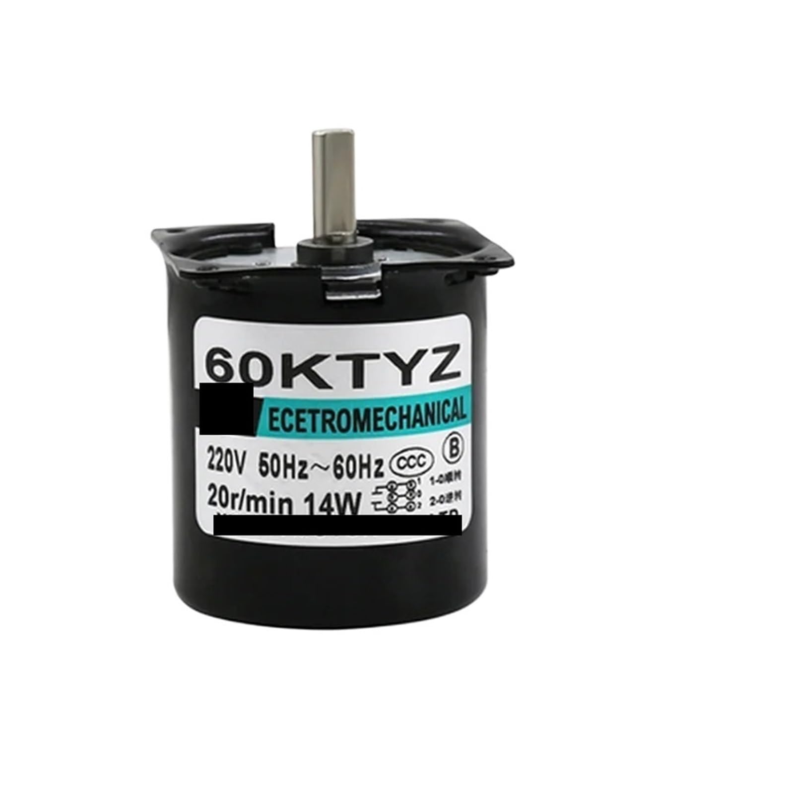 Moteur synchrone 60KTYZ réversible à aimant permanent pour couple stable