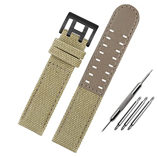 Bracelet de montre 20mm 22mm pour Hamilton Khaki Field H68201993 en nylon