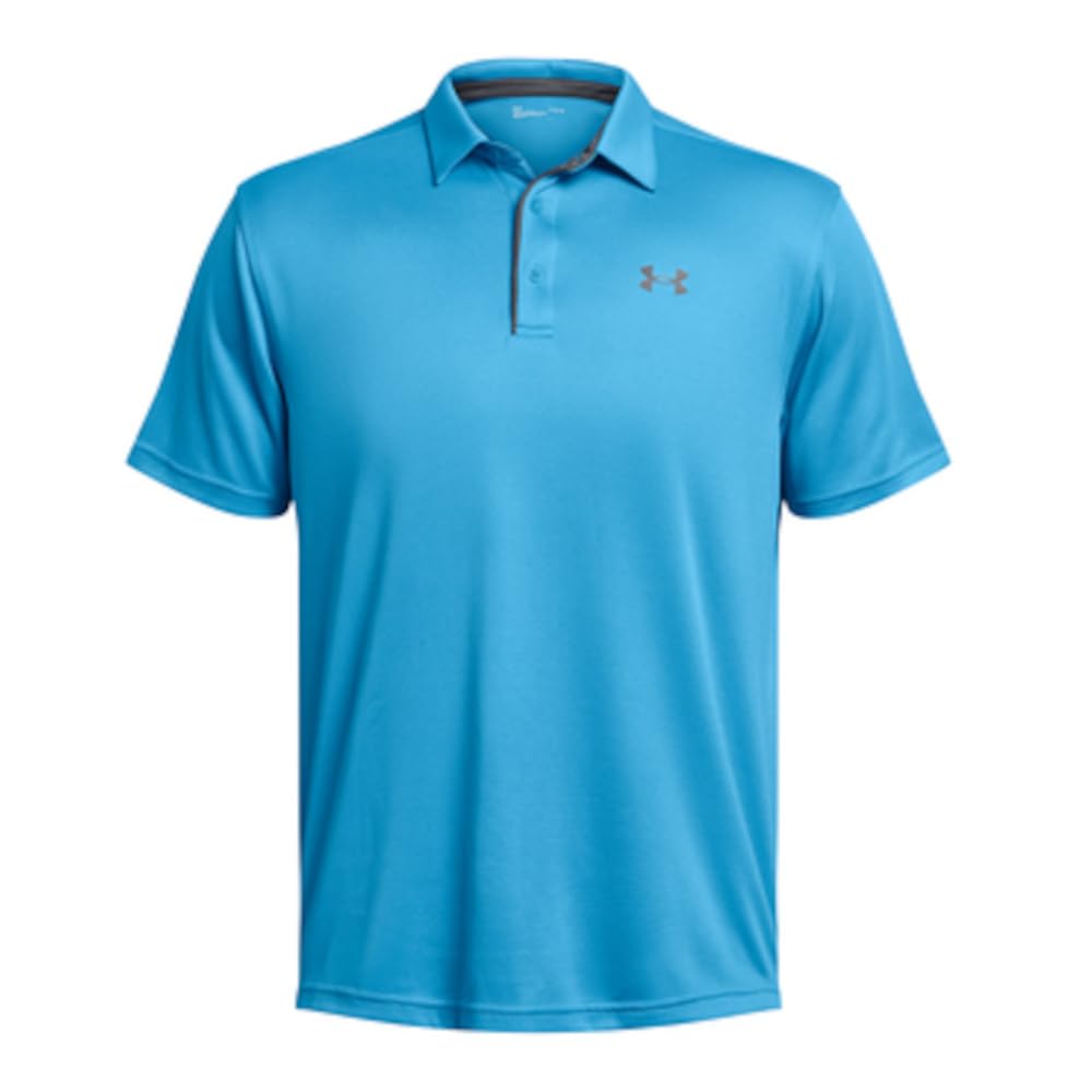Under Armour Men's Tech Golf Polo, (421) Capri / / Pitch Gray, 3XL