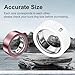 Hexasider 5 Pack Ring Cover Compatible with Oura Ring Gen 4/Oura Ring Gen 3 Horizon/Heritage, Abrasion-Resistant TPU Case for Oura Ring Protector Accessories for Oura Size 10