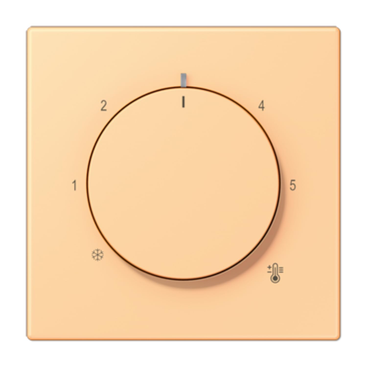 Thermostat LC4320P JUNG LC1749BF258 boitier encastrable pour chauffage électrique