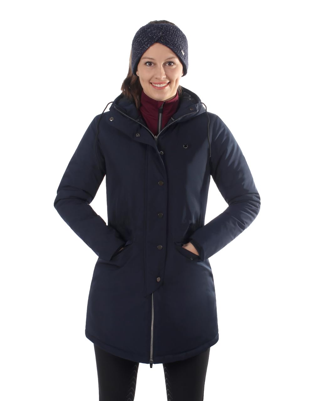 Qhp Women's Bleu Parka Linde