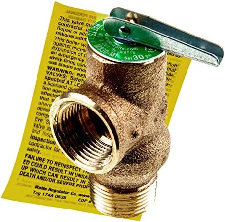 WEIL MCLAIN 383-500-095, 383500095, 3/4" MALE X FEMALE RELIEF VAL...