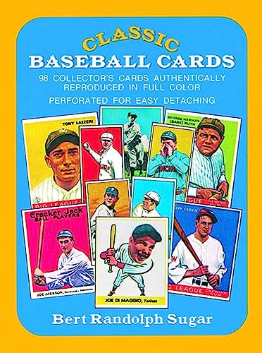 Classic Baseball Cards: 98 Collector's Cards Authentically Reproduced in Full Color
