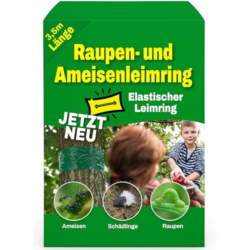 Leimring für Obstbäume, Baumleimring 3,5 m, stark klebend, Insektizidfreier Schutz gegen Frostspanner, Ameisen & Blattläuse, Nützlingsschonend, witterungsbeständig, inkl. 8 m Schnur Leimring für Obstbäume, Baumleimring 3,5 m, stark klebend, Insektizidfreier Schutz gegen Frostspanner, Ameisen & Blattläuse, Nützlingsschonend, witterungsbeständig, inkl. 8 m Schnur