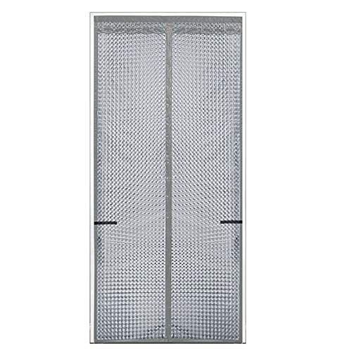 TTXP Gris Mosquitera 80x200cm / 31x78inches Rede Mosquiteira para balcón Puertas correderas Sala de Estar Habitación para niños Perros Se admiten Mascotas Pantalla de la Puerta,Fácil de Montar sin T