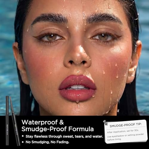 BEPHOLAN Brown Eyeliner Pencil Gel Waterproof miniatura 5