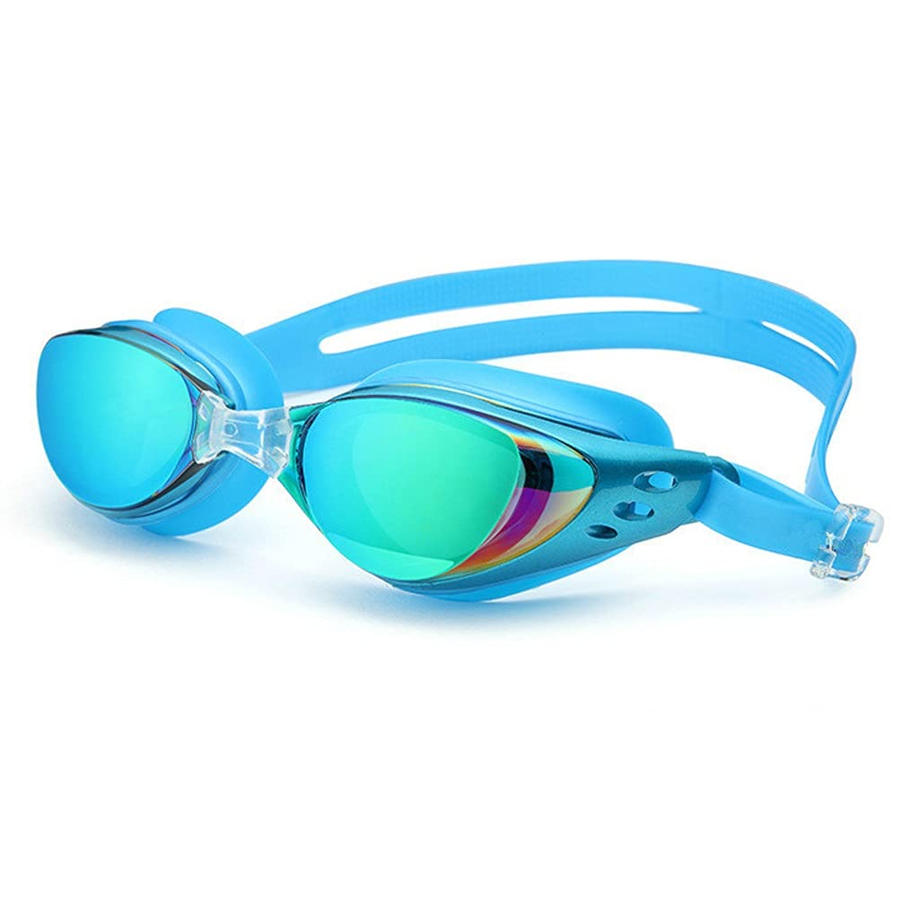 Occhialini da Nuoto Miopia Uomini e Donne Anti-Appannamento Professionali in Silicone Impermeabile Arena Piscina Occhiali da Nuoto Occhiali da Nuoto per Adulti (Colore : D) (B)