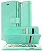 iPhone 8 PLUS & iPhone 7 PLUS Case [Extra Card Slots] GOOSPERY Mansoor Diary [Double Sided Wallet Case] PU Leather TPU Casing [Drop Protection] Cover for Apple iPhone 8 PLUS&7 PLUS (Mint) IP7P-MAN-MNT