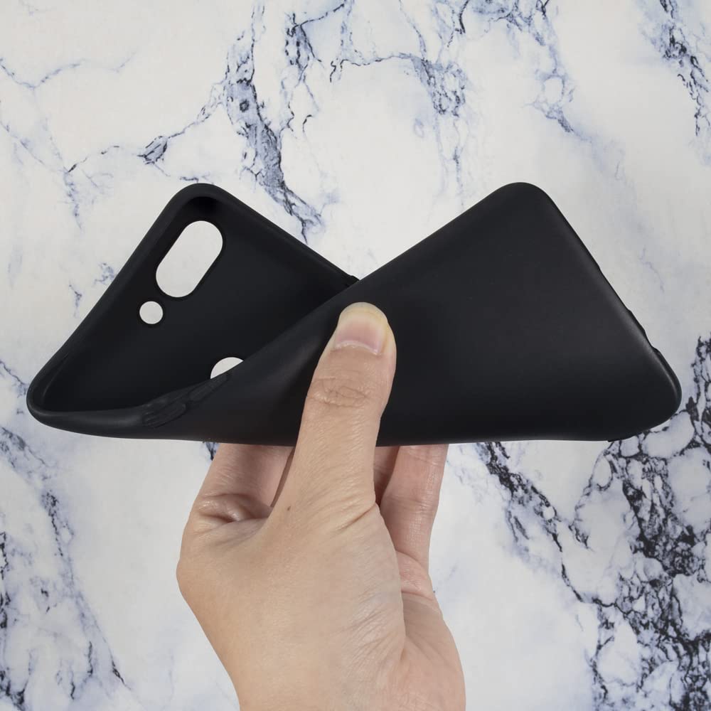 Custodia In TPU Per OPPO R15 Pro – Cover Morbida Antiurto, Sottile E Antigraffio – Nero