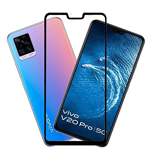 Image of DD SON (Black 11D Tempered Glass for Samsung, Redmi etc (Q-Vivo V20 Pro)