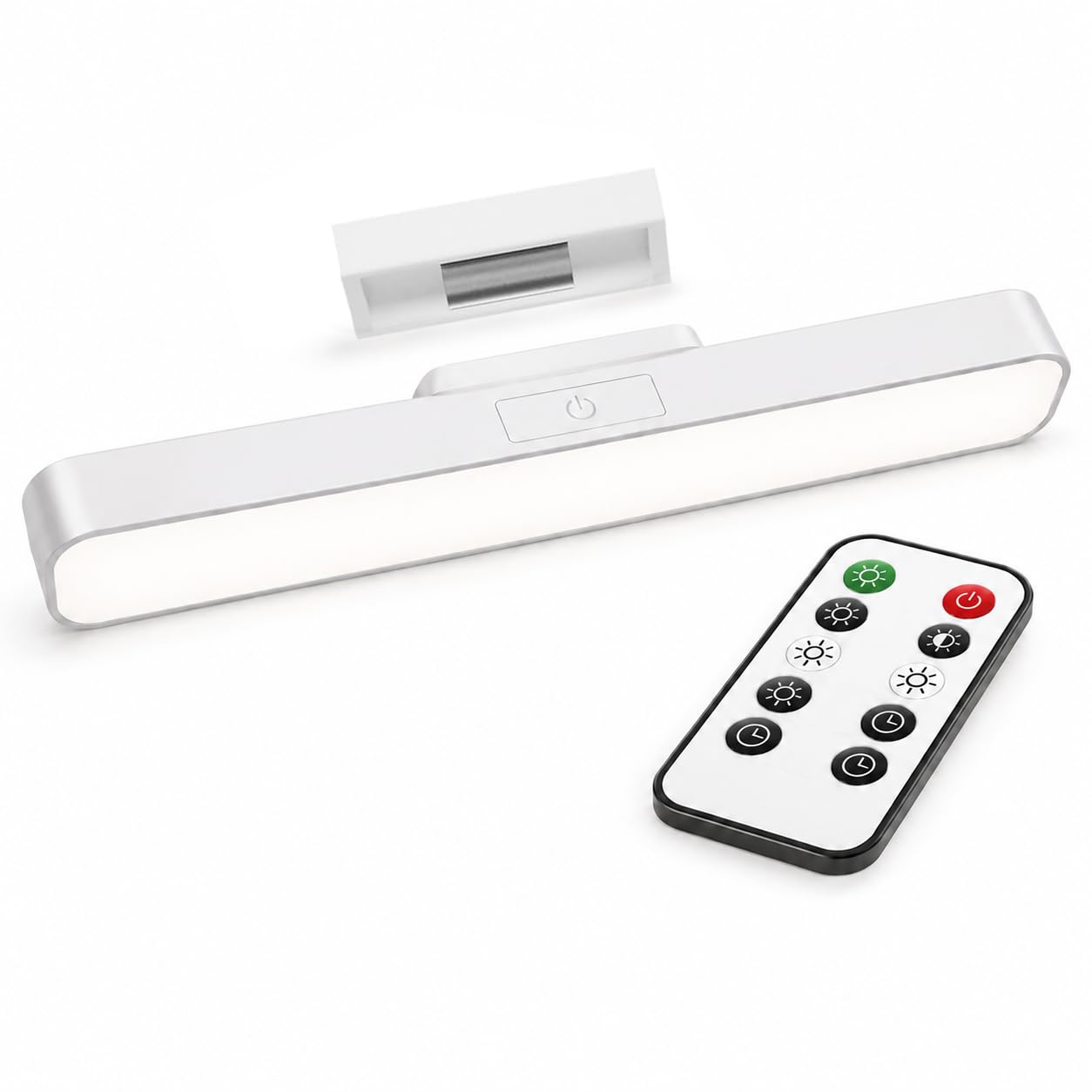 Lámpara LED Magnética Recargable USB-C con Control Remoto para Espejo