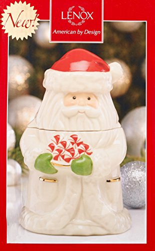 Lenox Peppermint Santa Treat Jar #TOP1