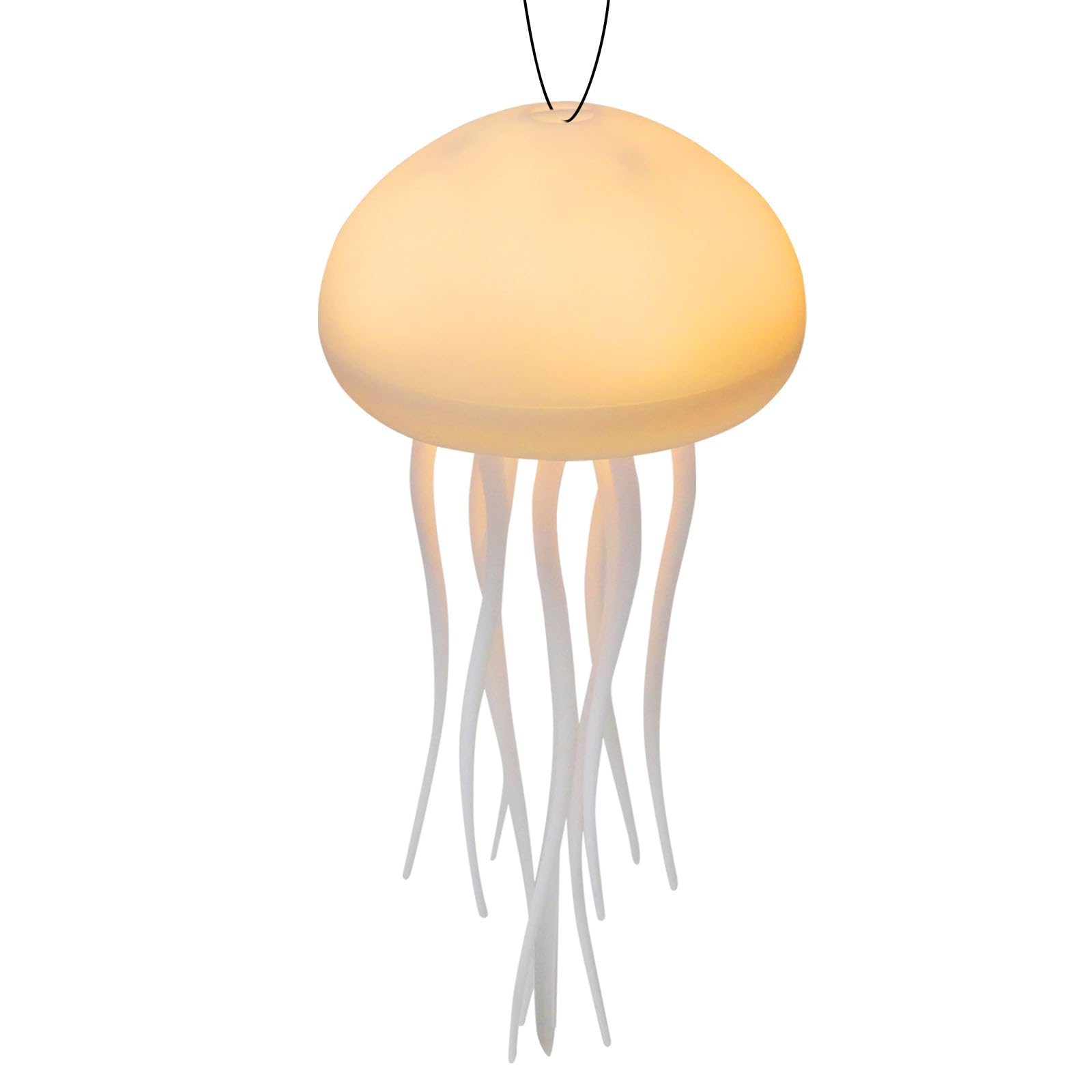 Galer Jellyfish Lamp, LED Mood Light with Rotating Tentacles, 2 Modes, Suitable for Home, Bedroom and Outdoor Decor