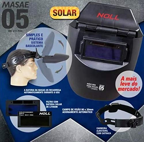 Mascara de Solda com Escurecimento Automático Masae05 Din 3-11 Noll-1800011