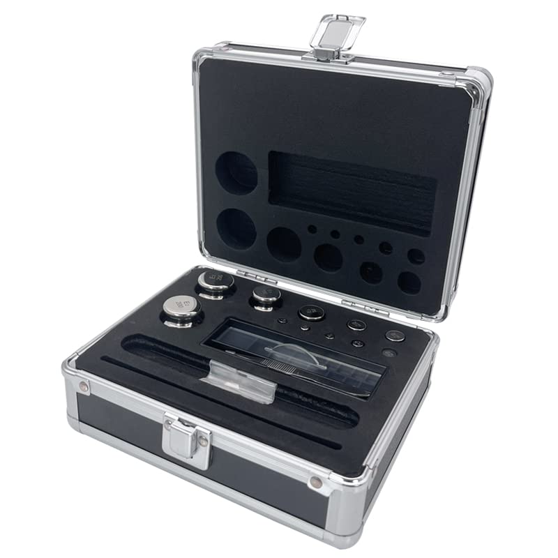 Calibration Weight Sets high Precision 316 Stainless Steel Standard Weight Set Grade E2 1mg -200g