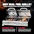 3 Burner Propane Gas and Charcoal Grill Combo with Side Burner & Porcelain-Enameled Cast Iron Grates, 37,000 BTUs 685 SQIN Dual Fuel Outdoor BBQ Grill for Patio Garden Picnic Backyard Barbecue Cooking
