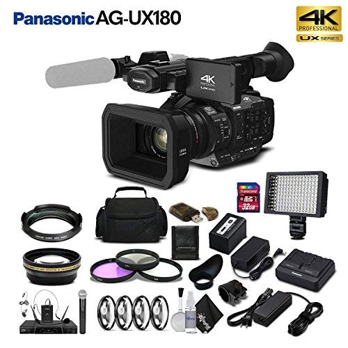 Amazon.com : Panasonic AG-UX180 4K Premium Professional