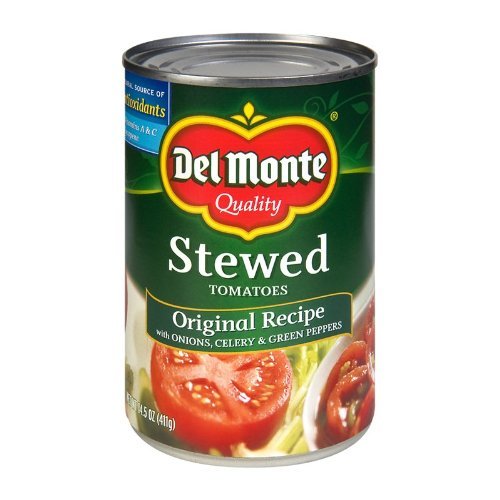 Del Monte Stewed Tomatoes Original Recipe, 14.5 Oz (Pack of 4)