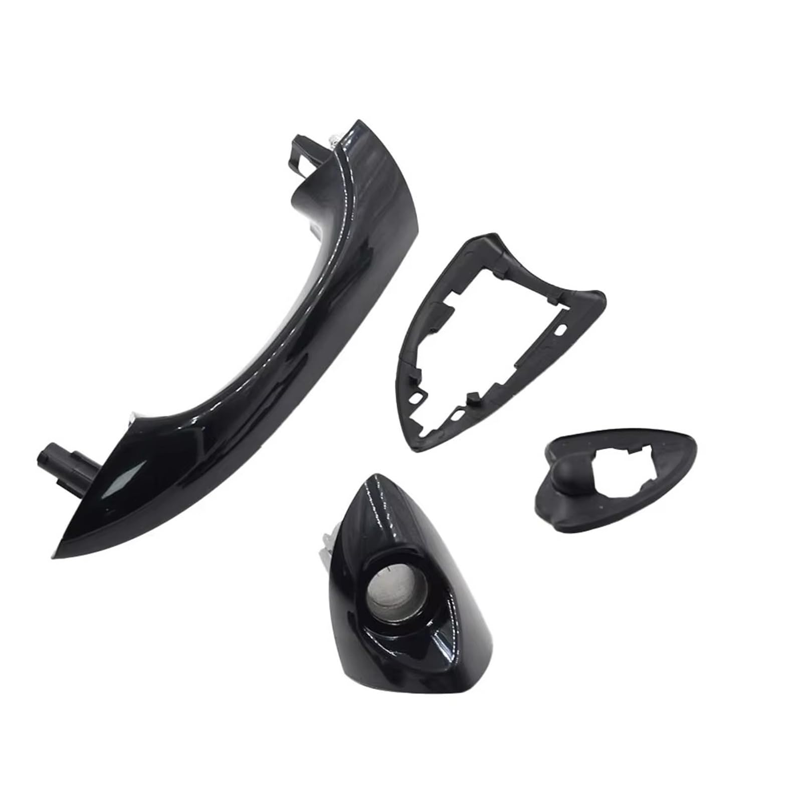 Qjahxkf Lhd Front Left Replacement Exterior Door Handles Car Front Left Right/Rear Left Right Outside Door Handle 51218243617 51218243618 For Bmw For X5 E53 2000-2006 Outer Handle(Lhd Front Left)