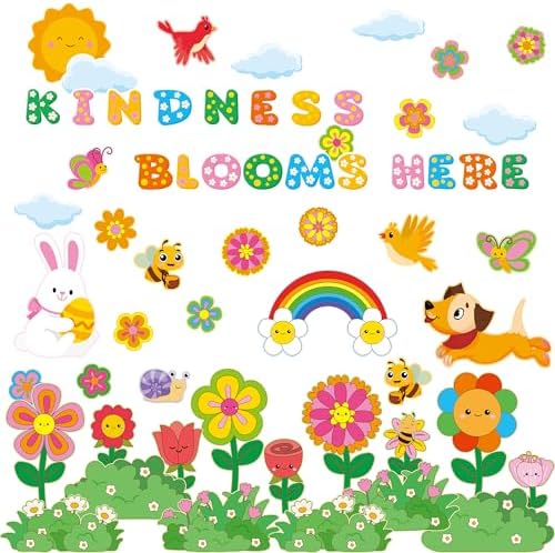 Amazon.com: 62Pcs Reading Bulletin Board Decorations, Reading Helps ...