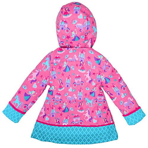 Stephen Joseph All Over Print Rain Coat, Princess, 5/6