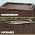 Devoko 30 Gallon Resin Deck Box Outdoor Indoor Waterproof Storage Box for Patio Furniture Pool Accessories Storage for Cushion Garden Tools (30 Gallon, Brown)
