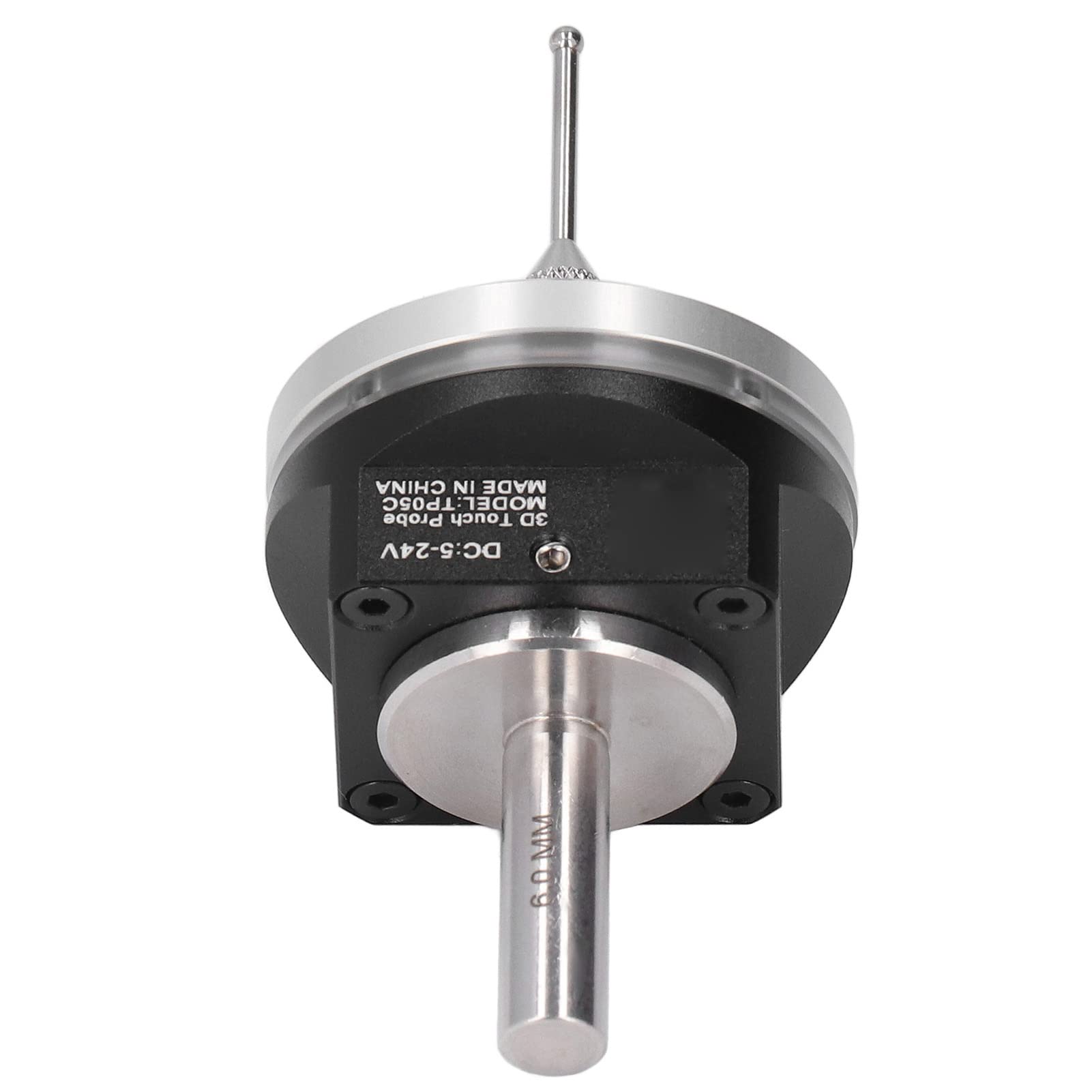 3D Edge Finder, DC 5~24V Edge Finder Flat Anti-Tip Design Waterproof and Dustproof Tungsten Steel Ball for CNC Equipment