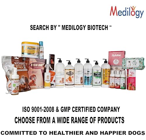 Image of Medilogy Biotech Dog Spot on Solution 2.68ml for Prevention & Effective Control of Flea, Tick & Chewing Lice Treatment for Dogs Weighing from 20kgs to 40 kgs-Pack of 1