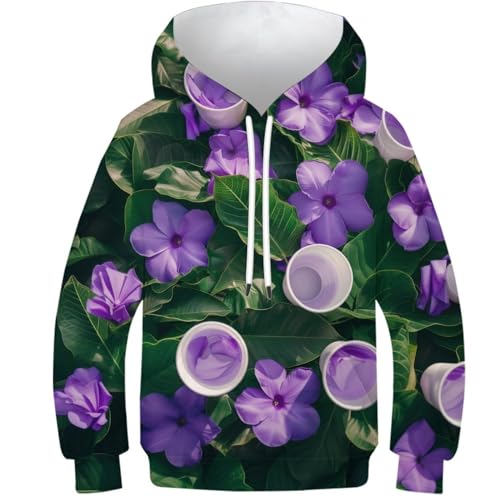 Sweat à capuche zippé noir ADOVZ fini les vêtements fragiles pour enfants de 6 à 15 ans