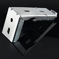 Vista 3 de Soporte de montaje con clip metálico a presión, 2 unidades, clips de soporte de montaje de cortina de código fijo para algunos listones de abeja