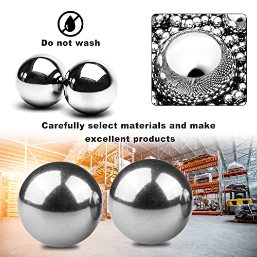 Image of 2 Pcs 1.75''inch Bearing Balls 45mm Paint Mixing Balls Bearing Steel Precision Balls 1-3 /4 inch