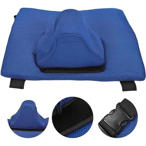 Cojín para silla de ruedas antiescaras, extraíble y lavable, para alivio de presión y comodidad