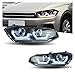 Car Styling Headlights Compatible For VW POLO Gti Tsi LED Headlight 2019-2022 Head Lamp DRL Signal Projector Lens Automotive Accessories(No Bulb Include)