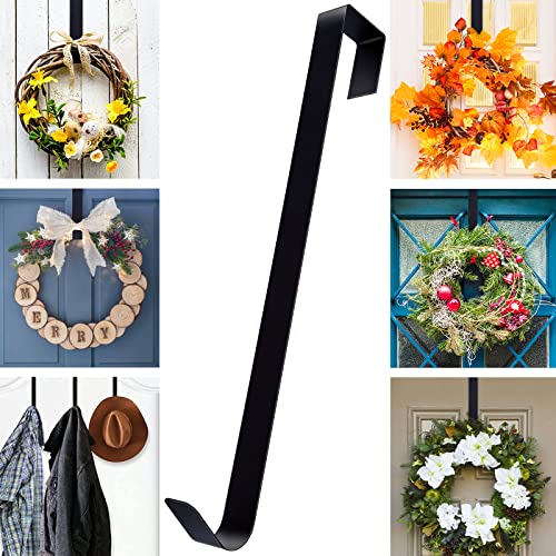 16" LOVEINUSA Wreath Hanger for Christmas Decoration - Hang on Your Front Door!
