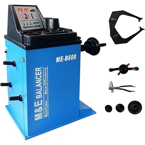 KATOOL ME Wheel Balancer Machine ME-B600 Tire Balancer Machine Wheel Balancer Machine for Home Shop Garage Tire Repair Equipment (MEB600)