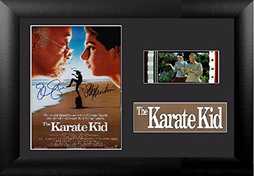 reelfilmcells The Karate Kid (1984) 35 mm Film Cell Display Framed Stunning Cast Signed