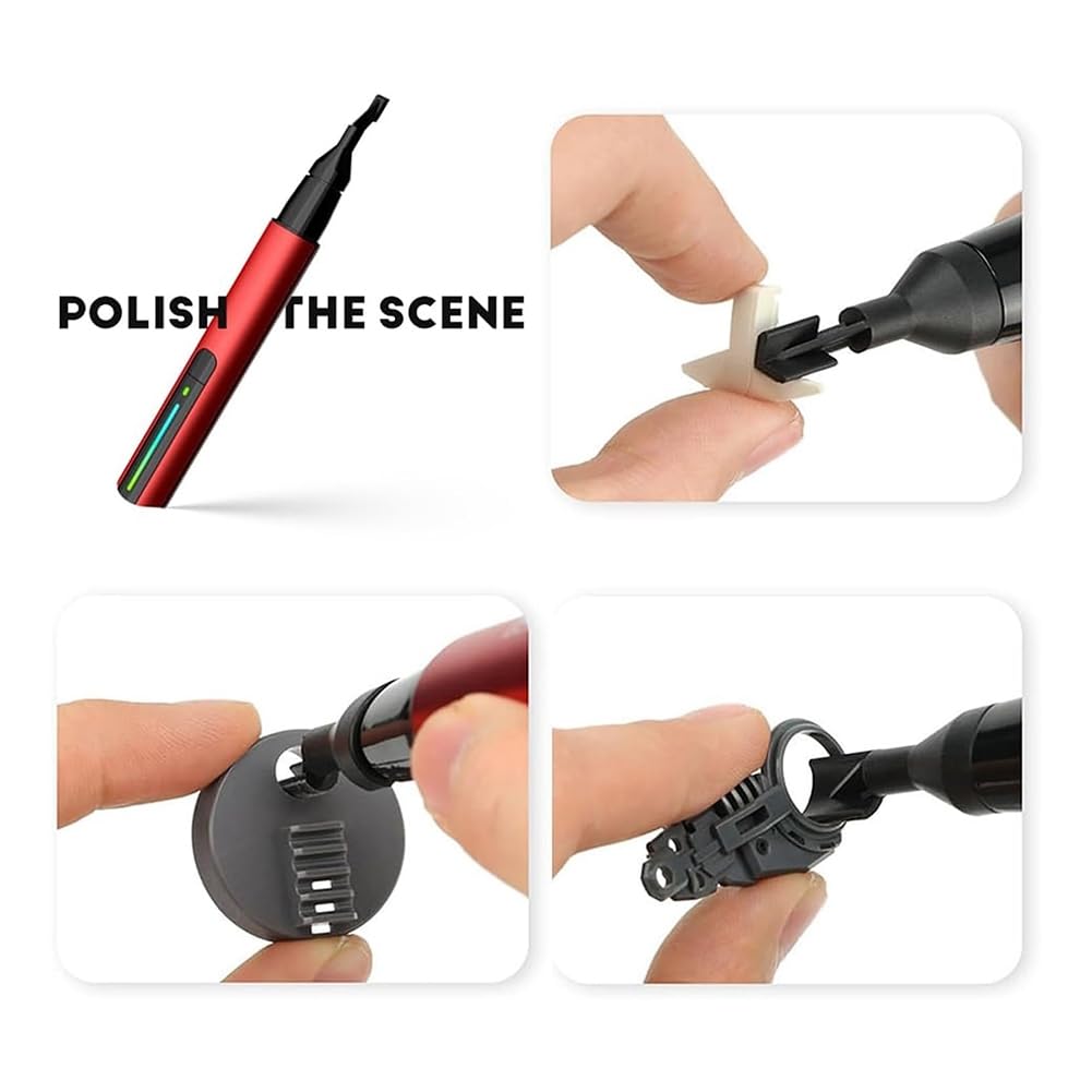 Smerigliatrice per reciproca, mini levigatrice a penna, ricarica rapida USB, penna abrasiva portatile per piccoli lavori di rettifica, fai da te