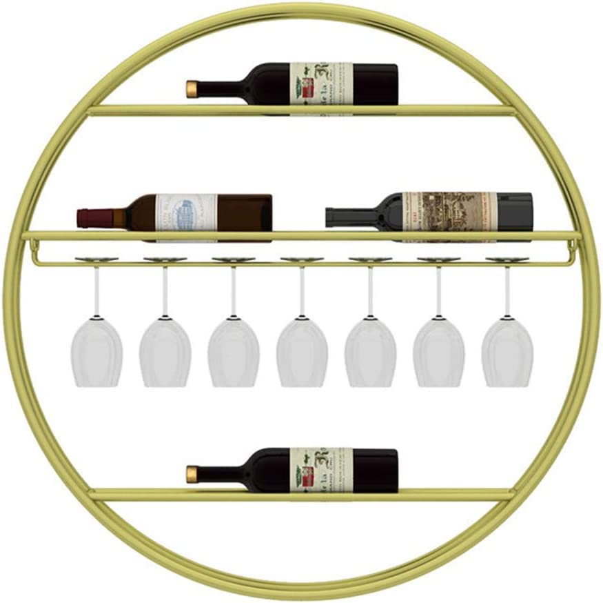 Porte-bouteilles mural rétro pour sublimer vos soirées bar au salon