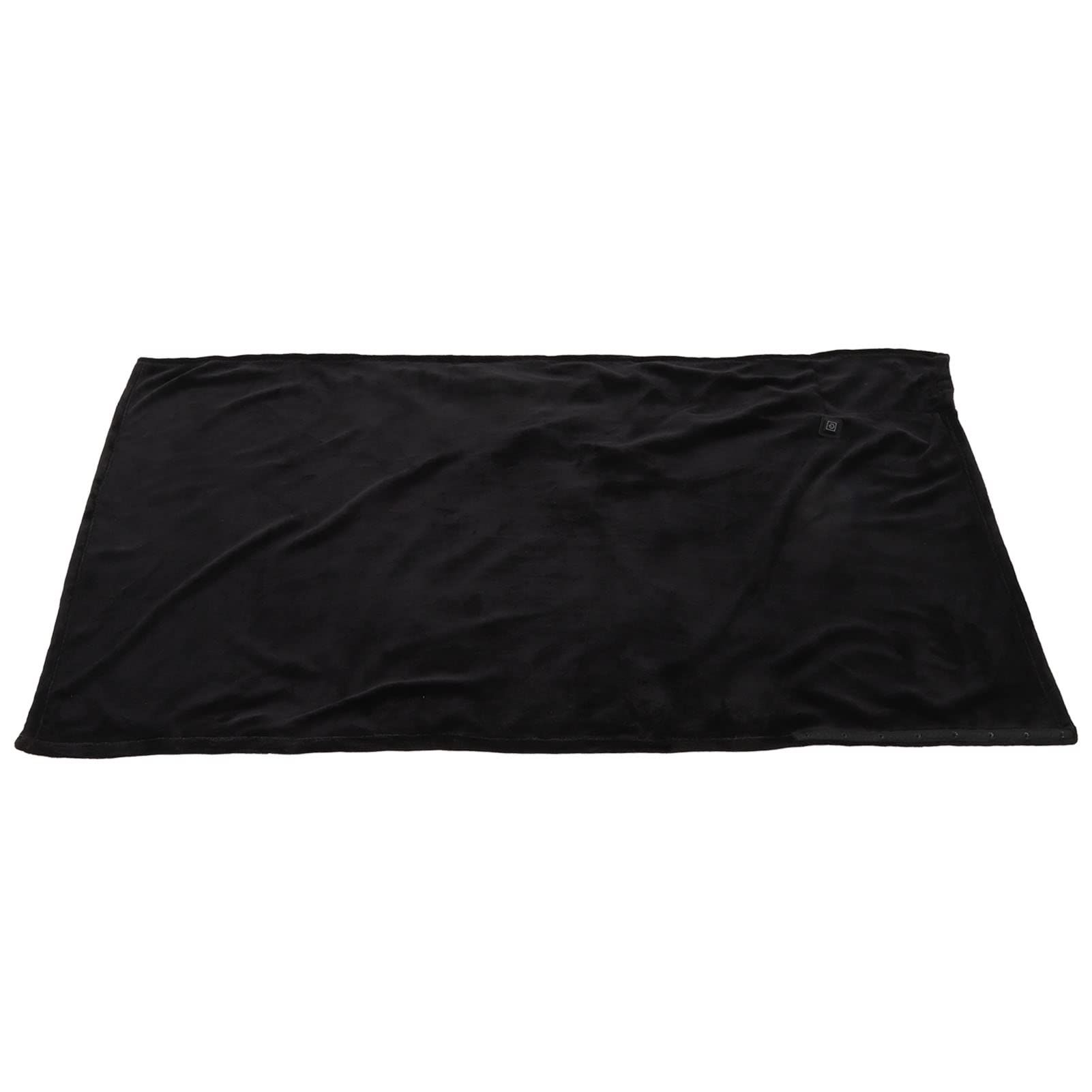 Coperta Riscaldata USB Portatile, Morbido Scialle Riscaldato Lavabile in Lavatrice Portatile con Controllo della Temperatura Getta Coperta Riscaldata Elettrica Senza Fili (Black)