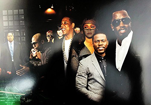 777 Tri-Seven Entertainment Rap Music Artists Poster Rappers Hip Hop Legends Wall Art Photo Print, 24" x 18", Multicolor