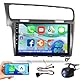 2G+64G Android Autoradio für Volkswagen VW Golf 7 2012-2020 mit Wireless Carplay & Android Auto, 9 Zoll Touchscreen Autoradio mit WiFi, GPS Navigation, Bluetooth, FM RDS
