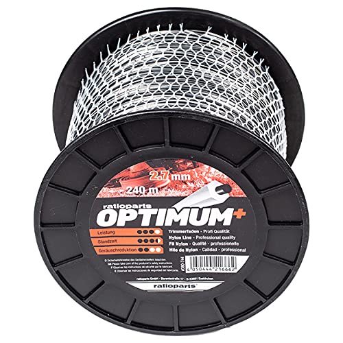 Żyłka do koszenia OPTIMUM 2,7 mm, 240 m, 5-kątna żyłka nylonowa