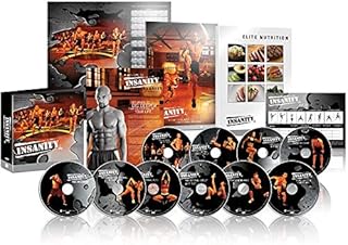 Insanity 60 Days 30 Minutes 10 DVD Workout Exercise Videos Base Kit