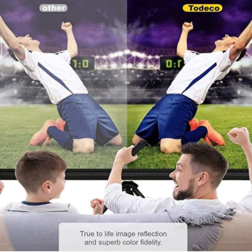 Pantalla manual 60" para proyector, formato 4:3 miniatura 4