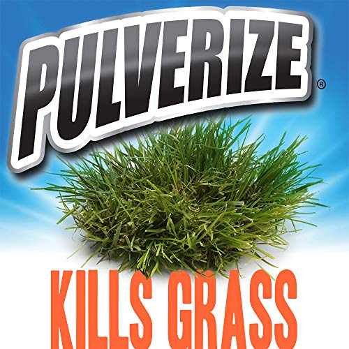 Pulverize Non-Selective Weed And Grass Killer Spray - Fast Acting, Non-Staining Weed And Crabgrass Killer - 32 Ounce Trigger Spray Bottle #TOP3