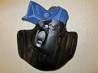 Braids Holsters Ruger LCP 2, Formed Leather Pancake Holster, OWB Belt Holster, Right Hand