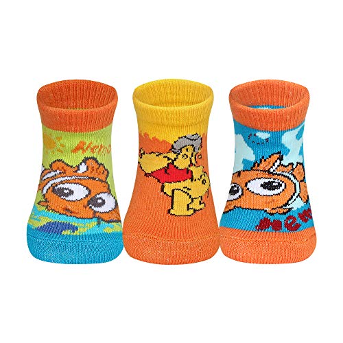 Image of Supersox Regular Disney Socks for Babies, Made with Breathable, Anti Odour & Moisture Absorbent Combed Cotton with a Extra Durable Welt, Ideal For All Day Wear (Pack Of 3)