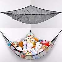 Unicorn Castle Hammock for Soft Toys, Stuffed Animals for Kids Hammock Toy Storage Net for Bedroom Nursery Decor
