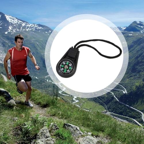 2 Pack brújulas mini portátiles líquidas para camping miniatura 5